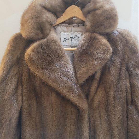 Vintage genuine mink coat - Picture 2 of 12
